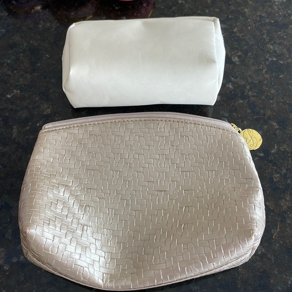 Estée Lauder and Shiseido Makeup Bags